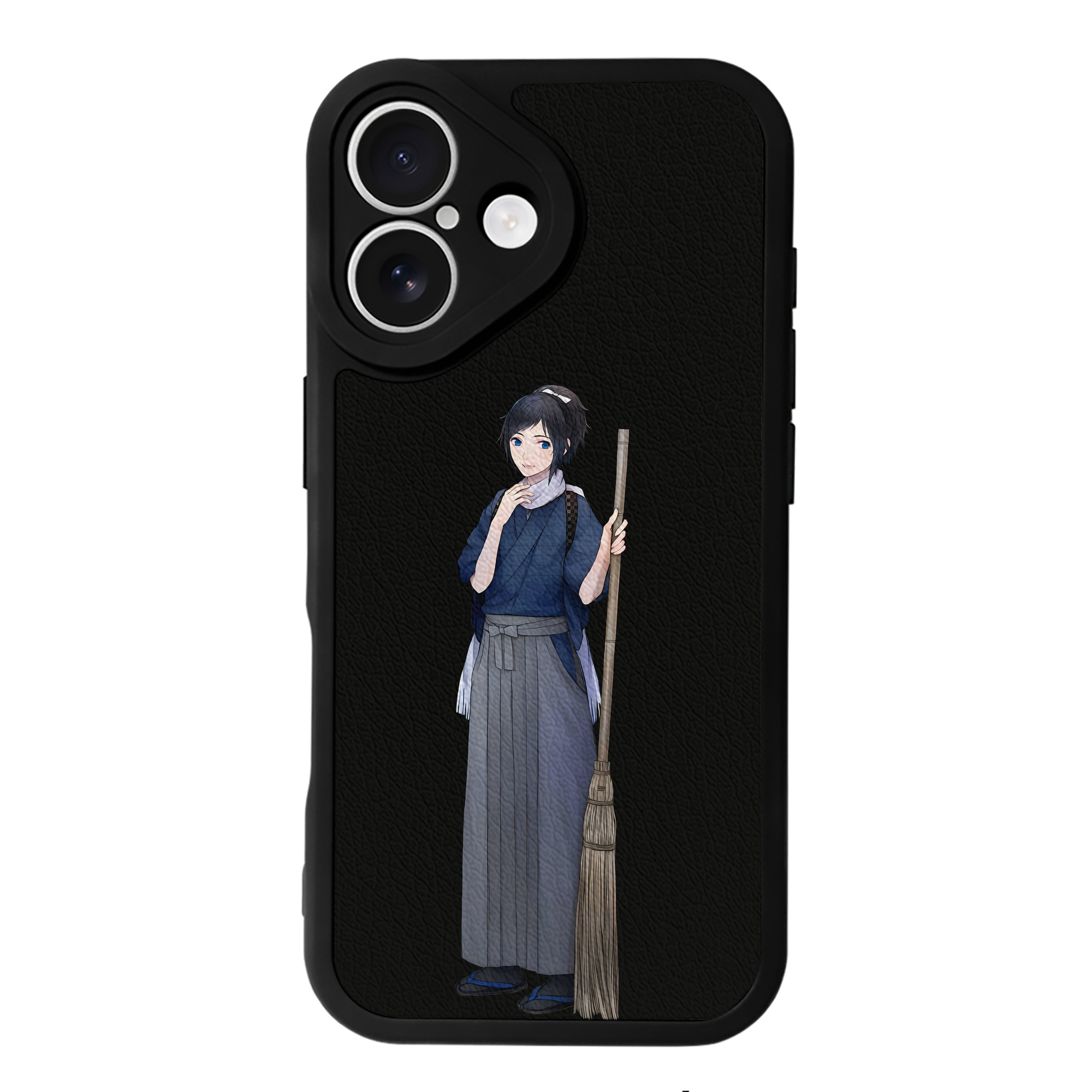 （画像用） 刀剣乱舞 Touken Ranbu 【iPhone 16シリーズ対応】シリコンスマホケース（レザー調） 材質：シリコン